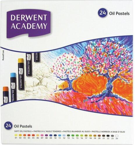 Immagine prodotto Derwent Penna a pastello ad olio Academy Multicolore 24 pezzo(i) (24 x)