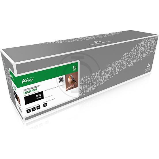 Astar, Toner, Lexmark Toner black 8.5K inkl. Chip - Tonereinheit - Schwarz