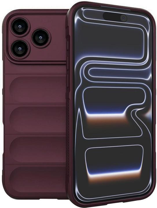 Image du produit Techsuit - Magic Shield - iPhone 17 Pro - Bordeaux (Apple iPhone 17 Pro)