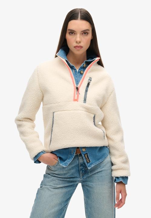 Produktbild Superdry Outdoor Fleecejacke mit halbem Reissverschluss (12XL)