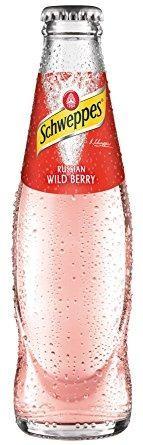 Actual product image Schweppes Russian Wild Berry Glass Case (24 x 20 cl)