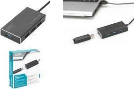 Productafbeelding Digitus Kantoor Hub (USB-A, 4 ports)