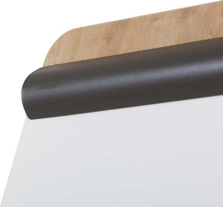 Actual product image Rocada Flipchart-Tisch, magnetisch, 69x99 cm, Holzoptik