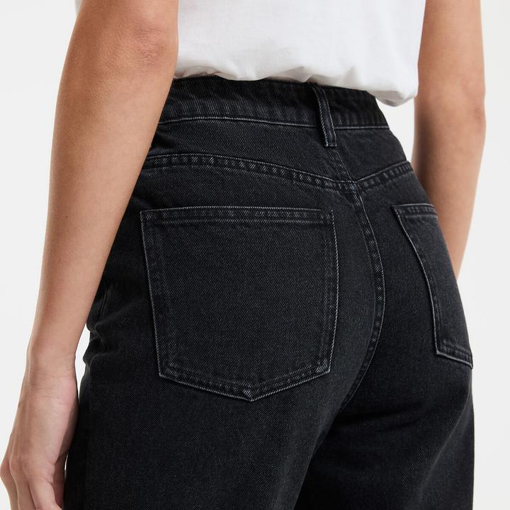 Immagine prodotto La Redoute Collections Jeans dritti a vita alta con lunghezza 7/8 (Banda radio 38 (2600 MHz))
