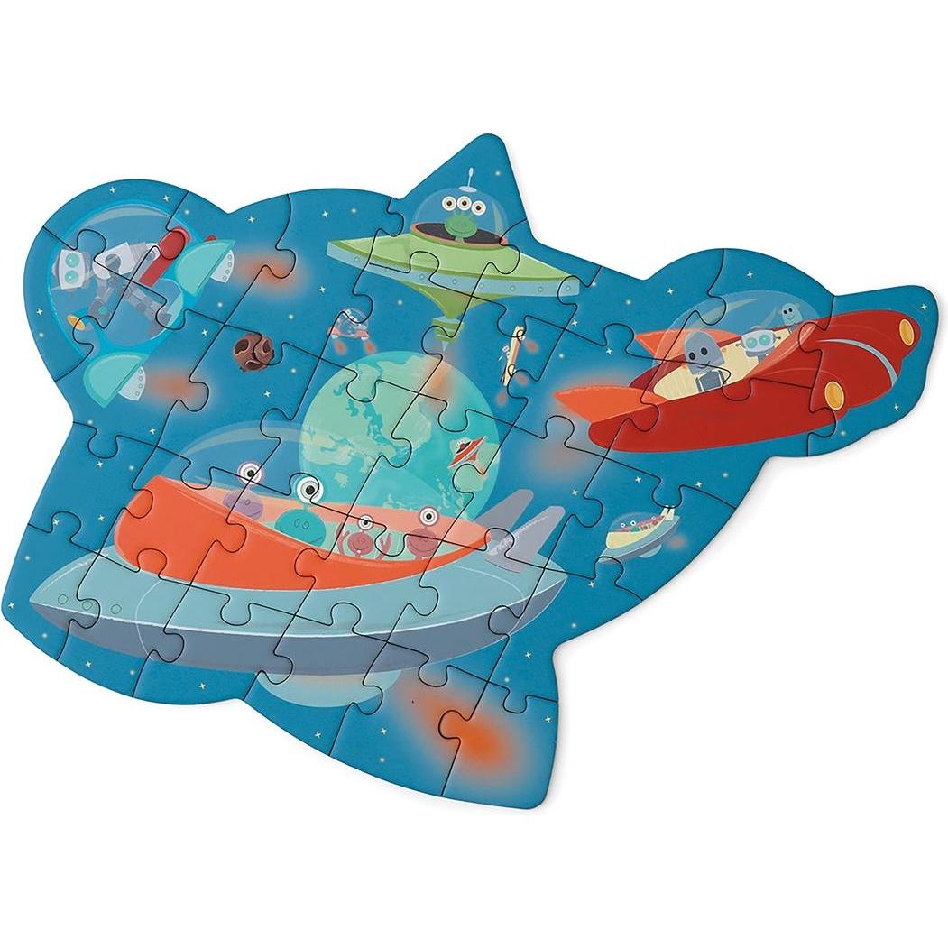 Thumbnail - Scratch Konturpuzzle Weltall (31 Teile)