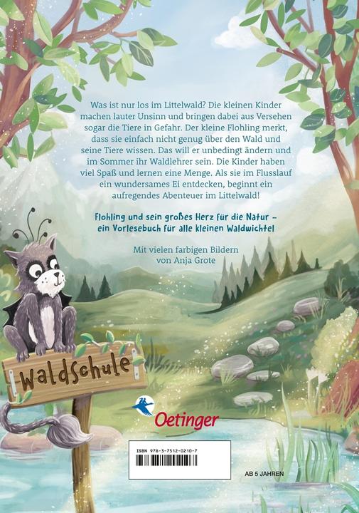 Immagine prodotto Der kleine Flohling 3. Wunder im Littelwald (Tedesco, Sandra Grimm, 2022)