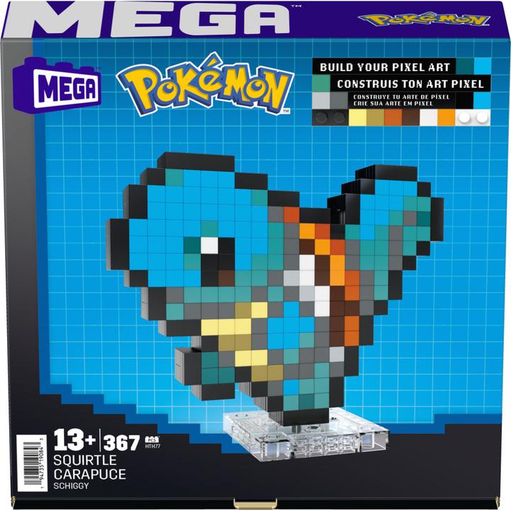 Produktbild MEGA PokÃ©mon Shiggy Pixel Art