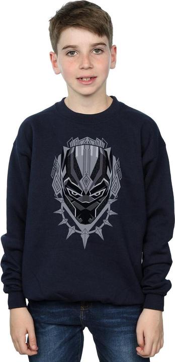 Immagine prodotto Black Panther Head Felpa Ragazzi (128)