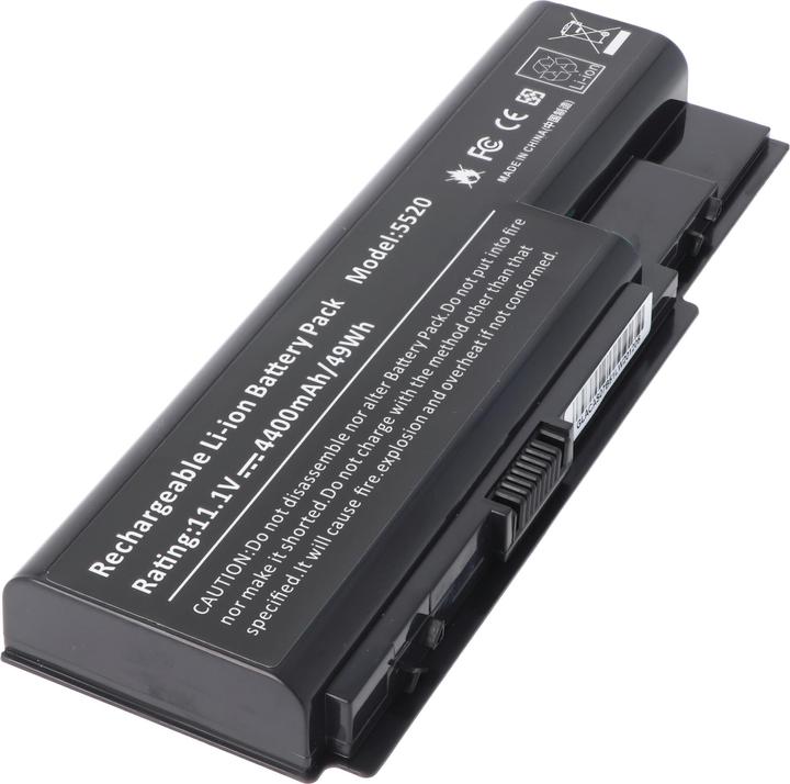 Actual product image AccuCell Battery suitable for ACER Aspire 5310 series, 6530 series, Li-Ion, 11.1V, 4400mAh, 48.8Wh, black (4400 mAh)
