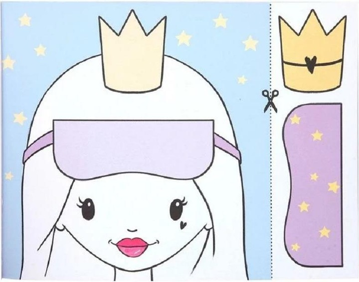Actual product image Depesche Colouring Book Princess Mimi 48 pages