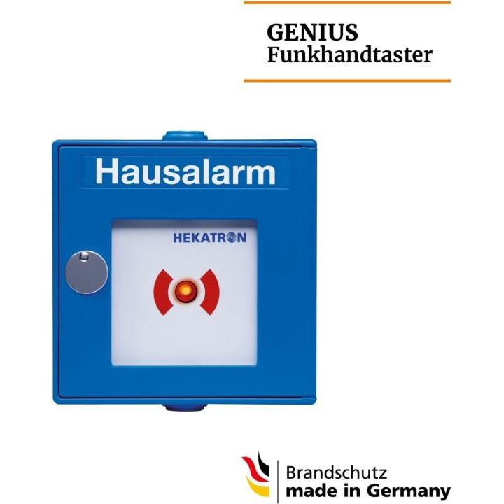 Thumbnail - Hekatron, Gefahrenmelder, Funkhandtaster f. Funksystem Genius 31-500001