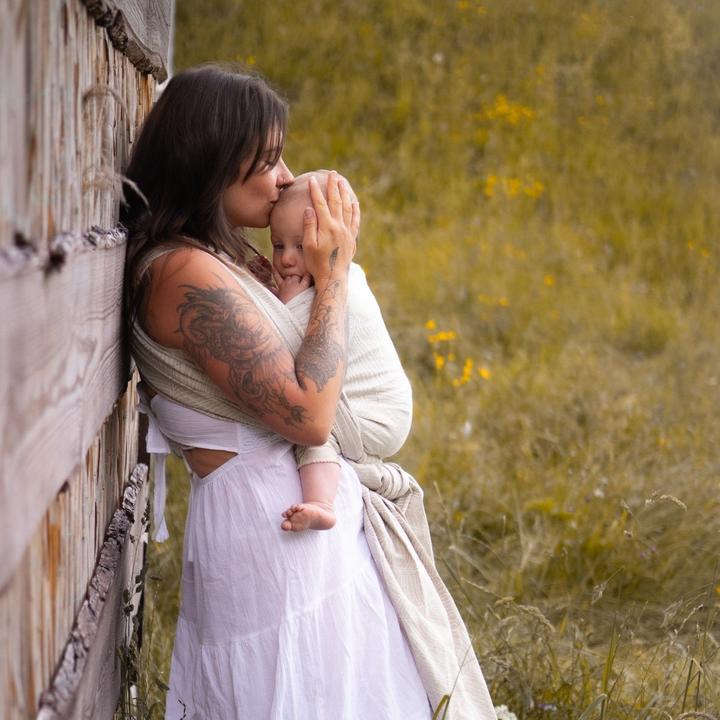 Image du produit Hoppediz Babytragetuch Gewebtes Tragetuch kbA (4.60 m)