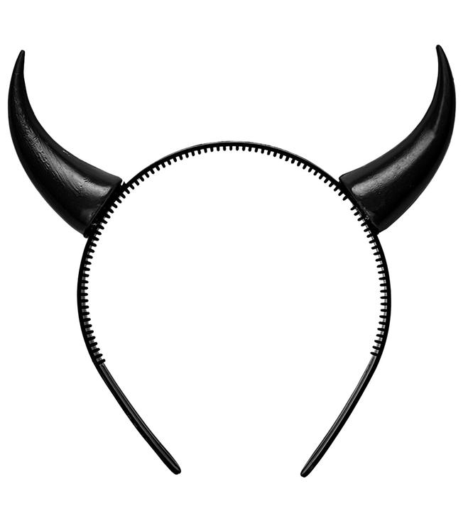 Magni Teufelshörner Schwarz Haarreif (One Size)