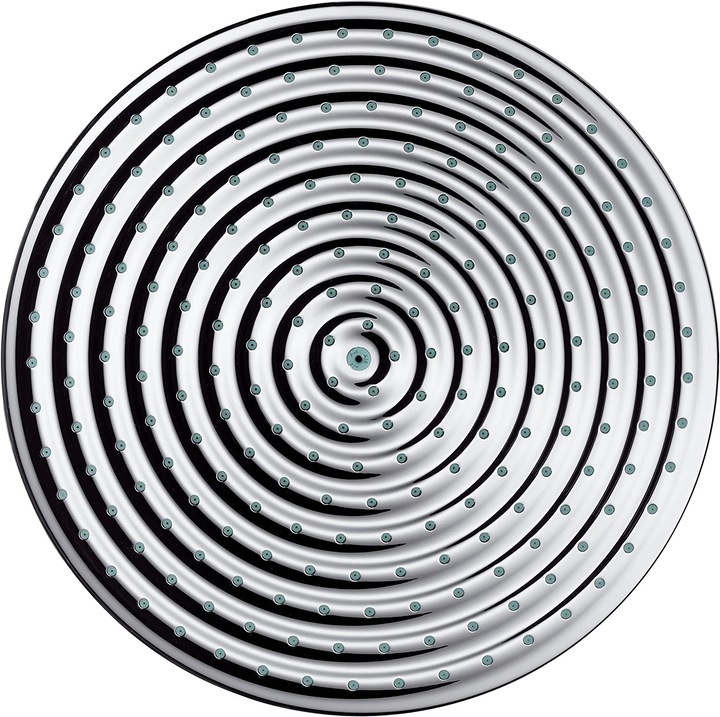 Produktbild hansgrohe Kopfbrause Set Raindance S 300 1jet 27494000 30 cm inkl. Deckenanschluss 10 cm chrom (1 Strahlarten, 20 l/min)