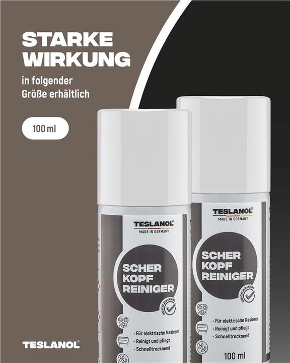 Image du produit Teslanol Nettoyeur de tête de rasage