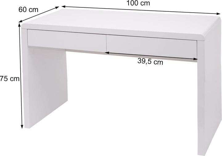 Image du produit Jamb Bureau (100 x 58 x 76 cm)
