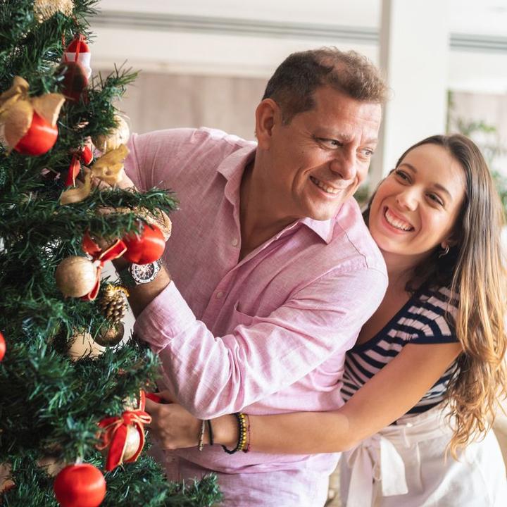 Produktbild Hermex Weihnachtsbaumdecke Christbaum-Rock Tannenbaum-Teppich Baumrock-Matte (1-teilig)