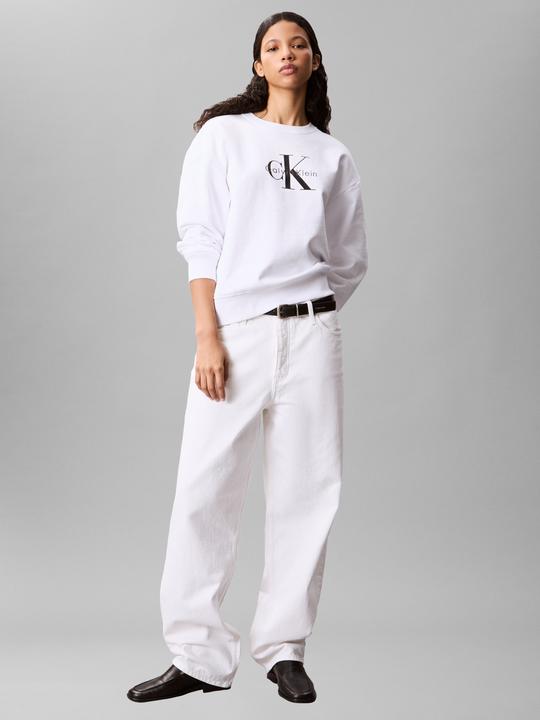 Actual product image Calvin Klein Jeans Ls Monologo French Terry Rlxd Cr (S)