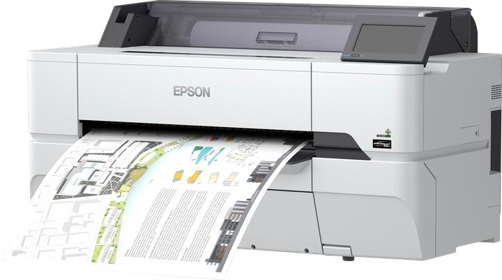 Actual product image Epson SureColor SC-T3400N (Ink, Black and white)