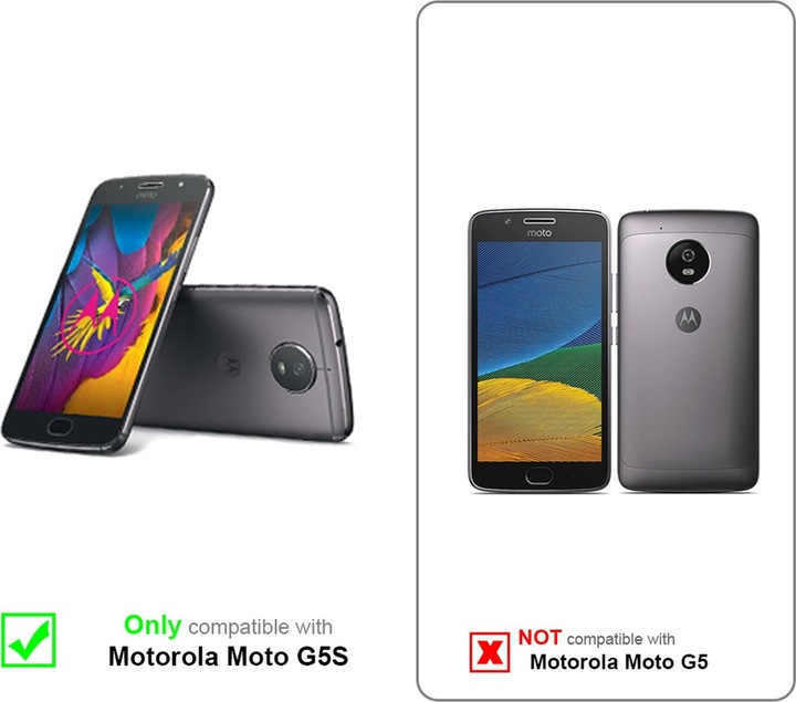 Produktbild Cadorabo Book Classy Style Cover (Motorola Moto G5S)