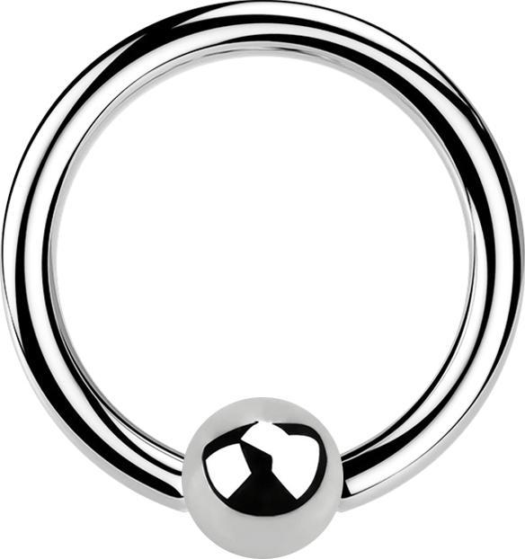 Immagine prodotto Star Piercing Anello di chiusura a microsfera argento (senza ottone, Acciaio chirurgico 316L)