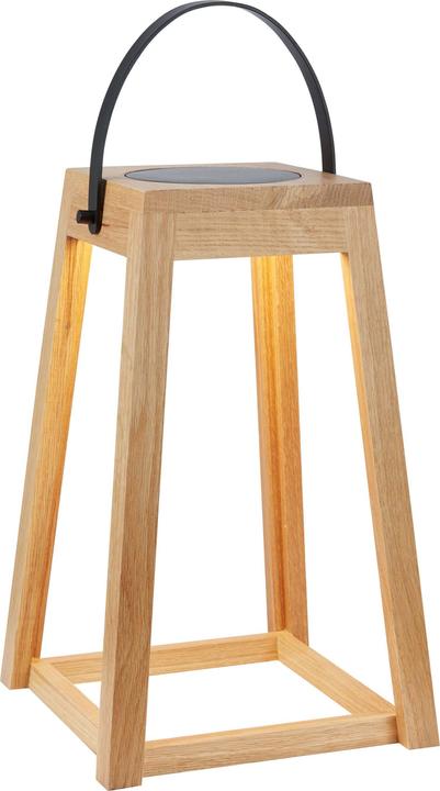 Markslöjd Laterne Nordic Eichen-Optik, IP 44, Leuchten Kategorie