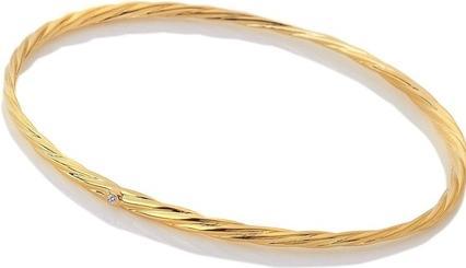 Image du produit Hot Diamonds Bracelet solide plaqué or avec diamant Jac Jossa Soul DL640