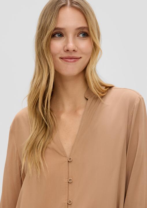 Produktbild s.Oliver Bluse Bluse mit Turn-up-Funktion (38)