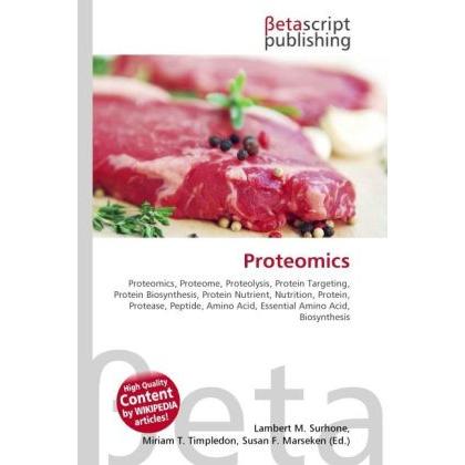 Proteomics, Fachbücher von Lambert M. Surhone, Miriam T. Timpledon, Susan F. Marseken