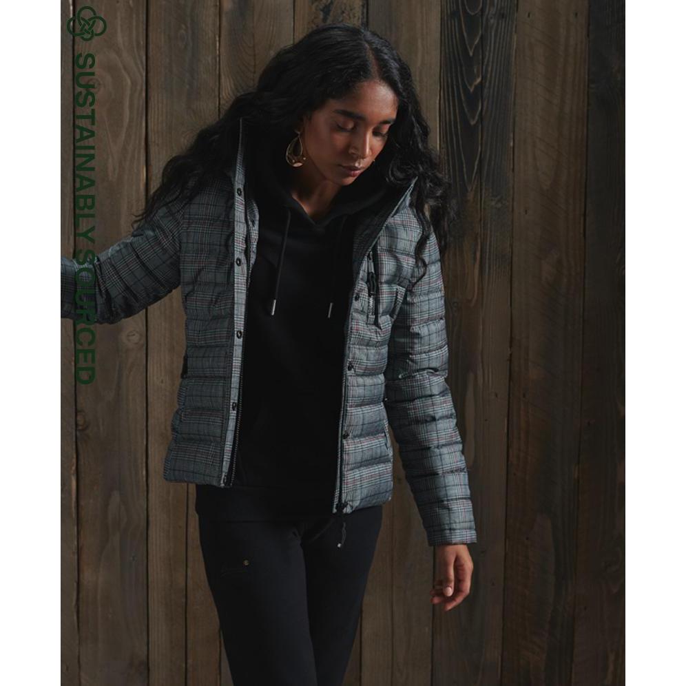 Superdry, Damen, Jacke, Fuji (36), Blau, 36