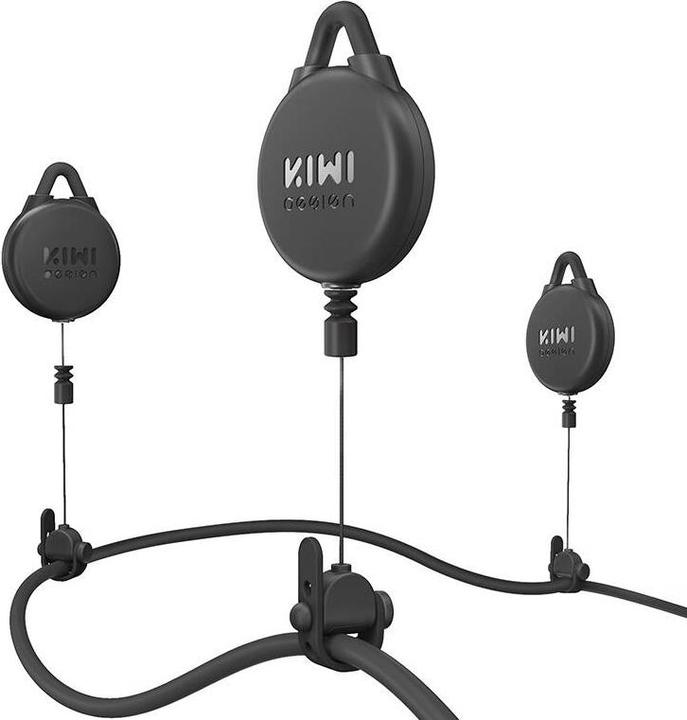 Actual product image KIWI design VR Cable Culley System-3 pcs V2-3 for Meta Quest 2 Black
