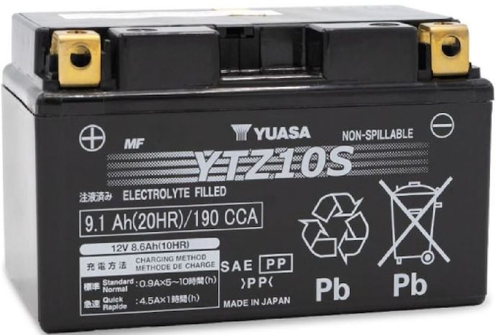 Produktbild Yuasa YTZ10S (12 V, 9.10 Ah, 190 A)