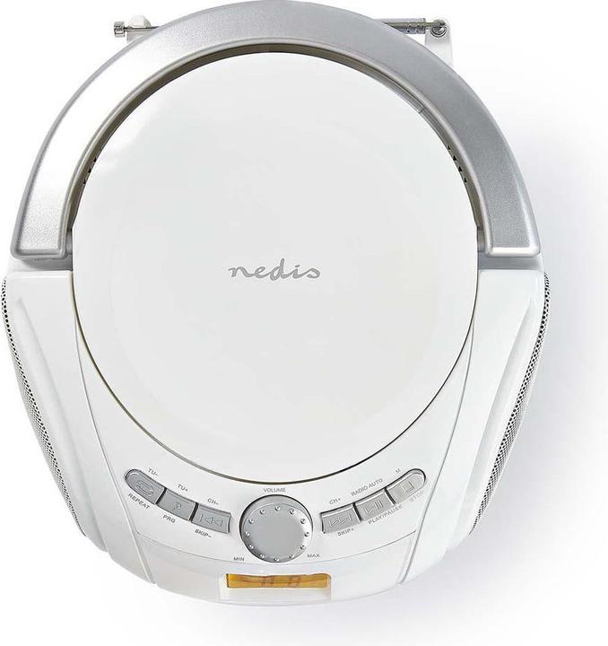 Actual product image Nedis SPBB100WT - White - Audio - White (FM, Bluetooth)