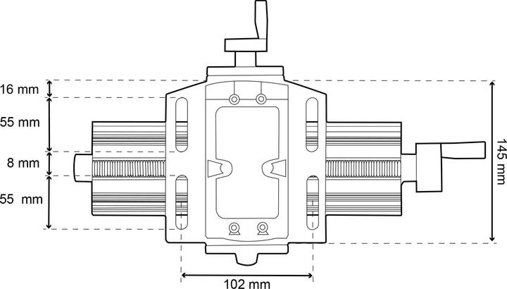 Image du produit Paulimot Kreuztisch