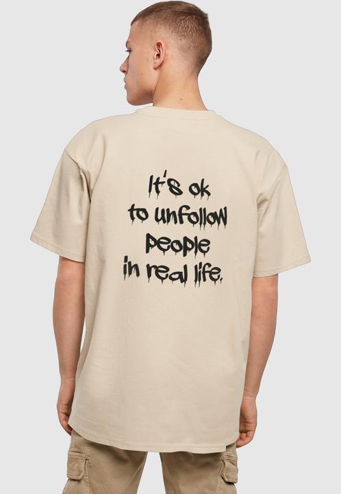 Produktbild Merchcode Unfollow front X Oversize Tee - 112215 (M)