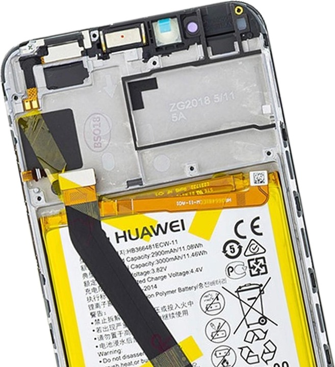 Immagine prodotto Clappio Huawei Y6 2018 Parte di sostituzione della fotocamera posteriore (Display, Huawei Y6 (2018))