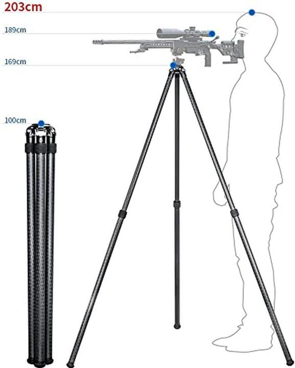 Image du produit Leofoto Tripode inversé SO-322C (Carbone)