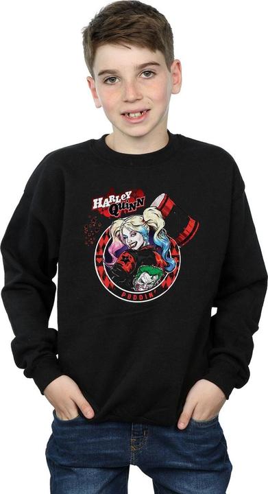 Produktbild Harley Quinn Joker Patch Sweatshirt Jungen (104)