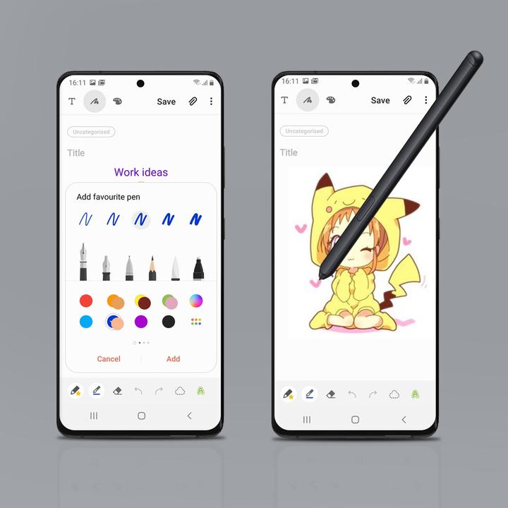 Actual product image Samsung S-Pen