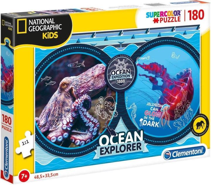 Immagine prodotto Clementoni National Geographic - Oceano (180 pezzi)