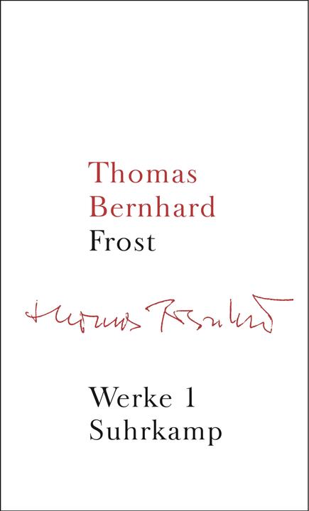 Produktbild Werke in 22 Bänden (Band 1): Werke in 22 Bänden (Deutsch, Thomas Bernhard, 2003)