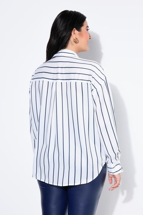 Produktbild Studio Untold Hemd, Oversize Shape, Satin, Streifen (54, 56)