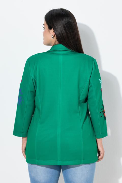 Produktbild Angel of Style Blazer, Basic Fit, Scuba, Blumenmuster (50)