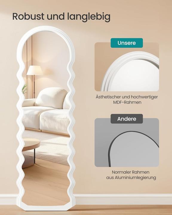 Actual product image Songmics Standing mirror (50 x 160 cm)