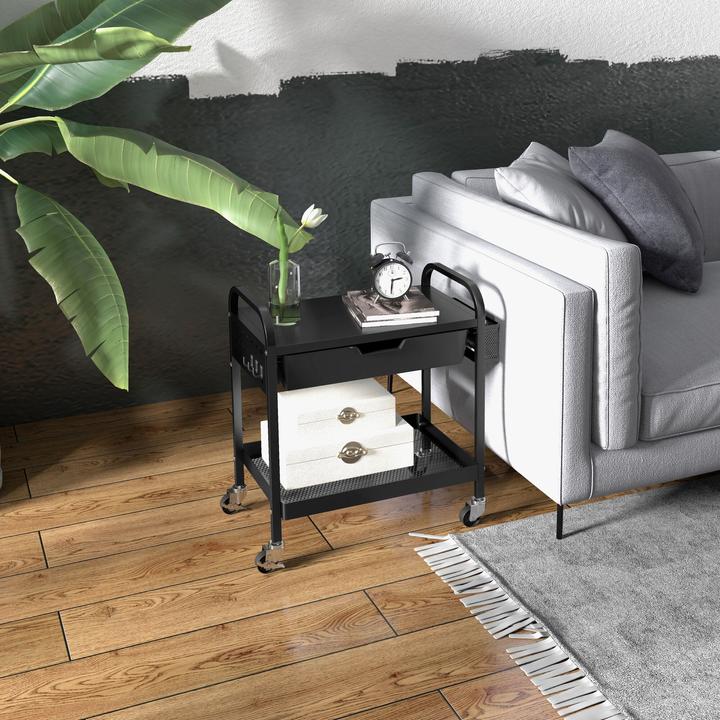 Produktbild Homcom Rollwagen mit Schublade