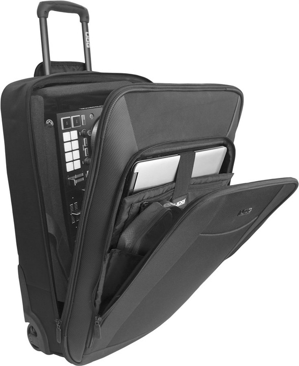 Actual product image UDG U8015BL WHEELED MIDI CONTROLLER CASE 22" BLACK