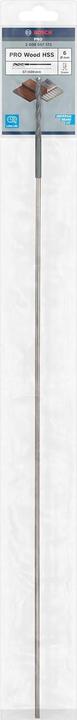 Actual product image Bosch Professional Zubehör PRO Wood HSS installation drill bit, 6 x 57 x 600 mm (5 mm)