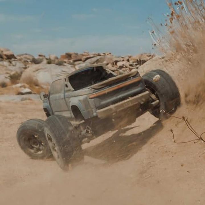 Image du produit Arrma Monster Truck Big Rock BLX 223S, Blau ARTR, 1:10 (Presque prêt à être conduite)