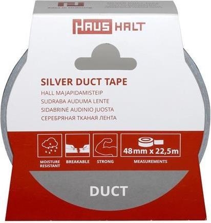 Immagine prodotto Haushalt NASTRO ADESIVO 48/22,5 M ARGENTO (HOT MELT) (48 mm)