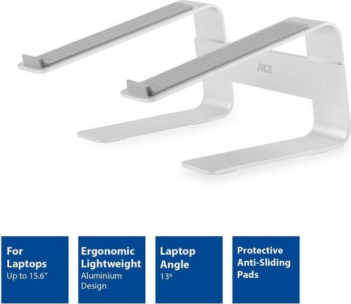 Actual product image ACT Aluminium Laptop Stand